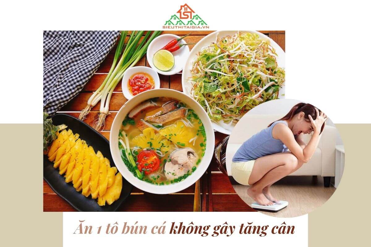 1 bát bún cá chứa bao nhiêu calo