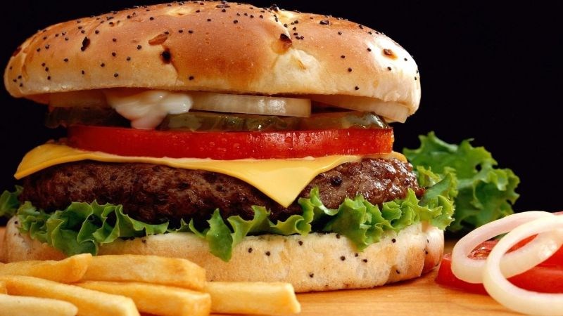 Calo của các loại bánh hamburger