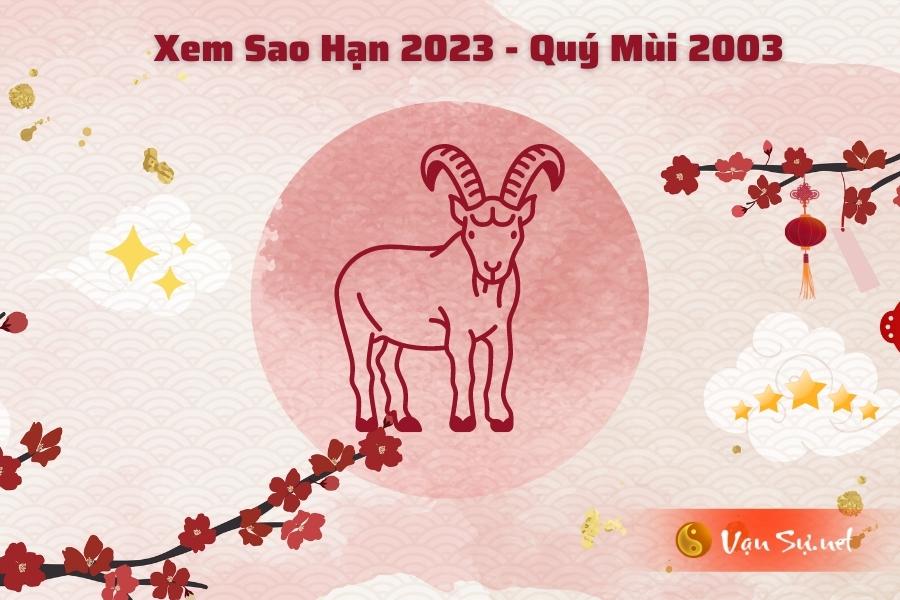 Sao chiếu mệnh năm 2023 nữ mạng Quý Mùi