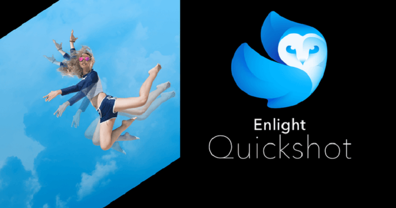 Chỉnh màu bằng Enlight Quickshot