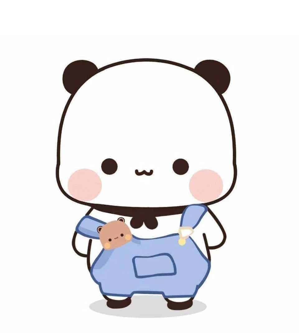 Hình ảnh gấu Chibi dễ thương dễ thương