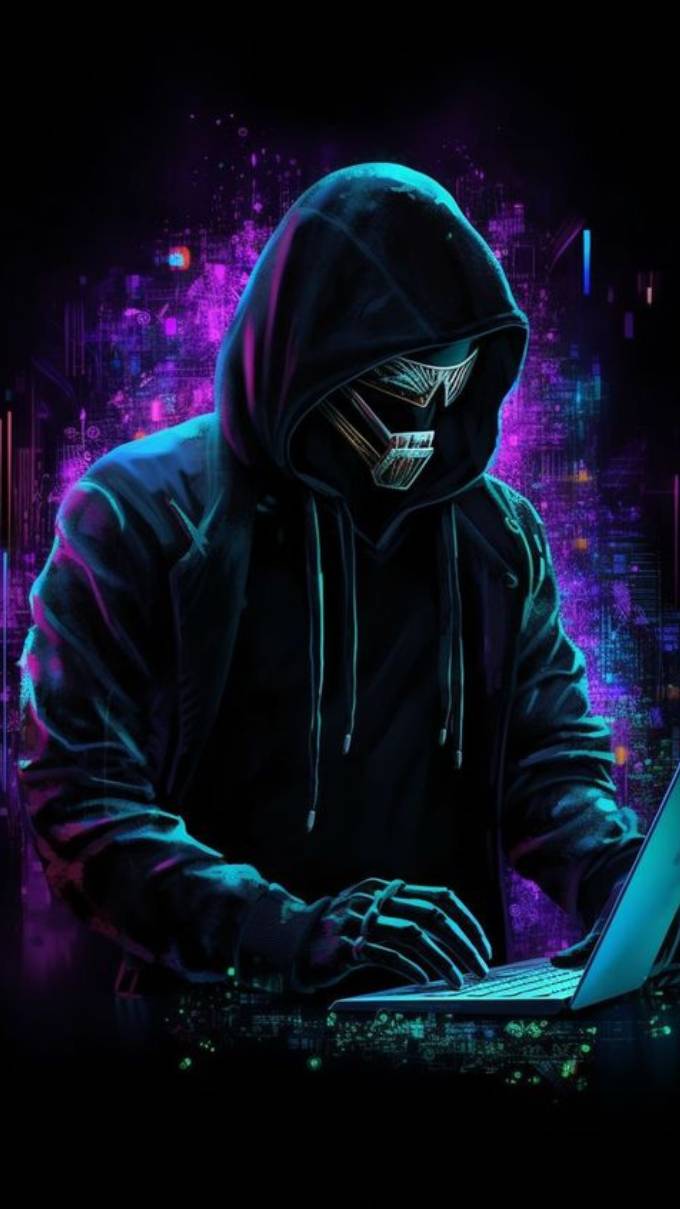 Hình nền Hacker trên điện thoại