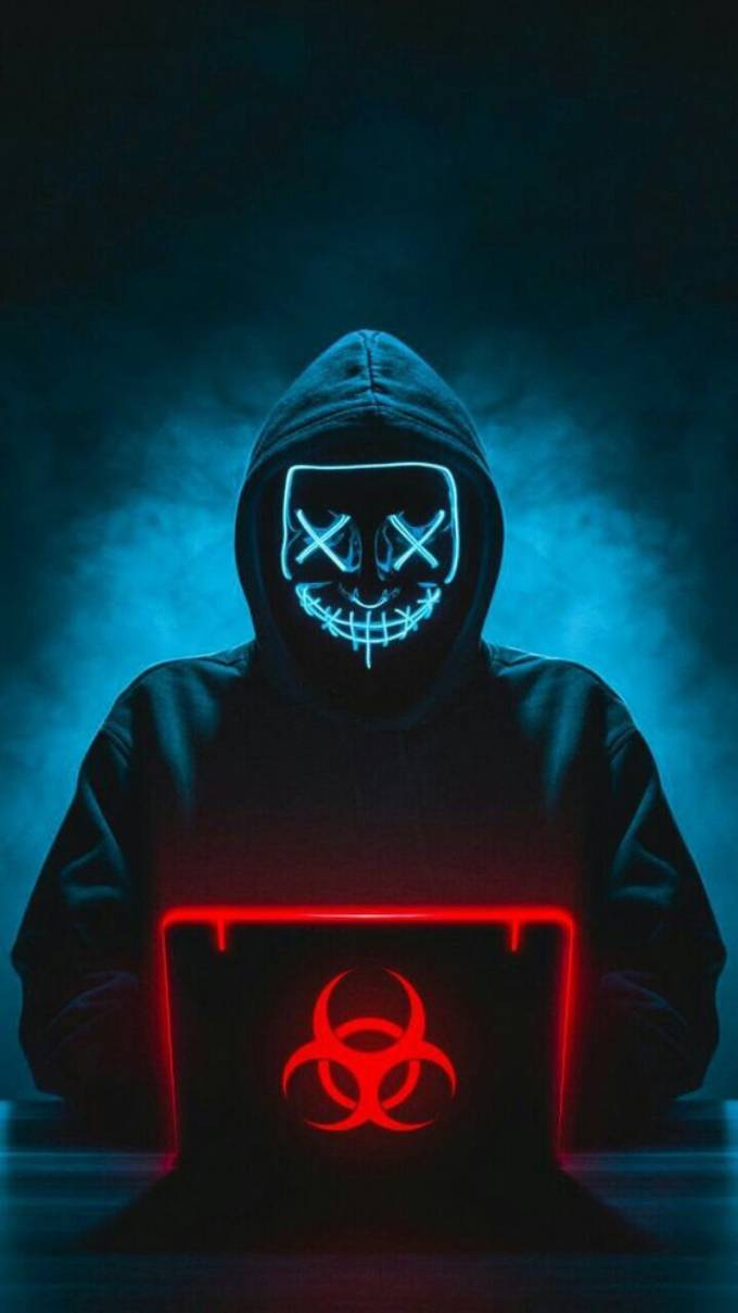 Hình nền Hacker trên điện thoại