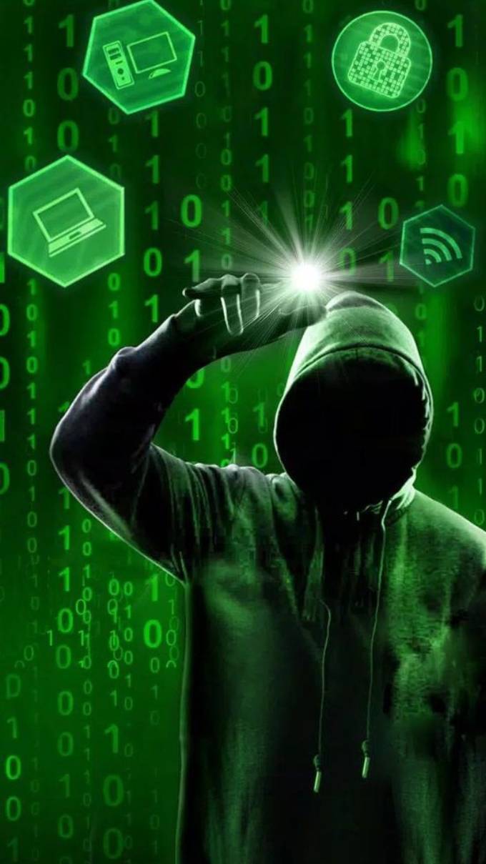 Hình nền Hacker trên điện thoại