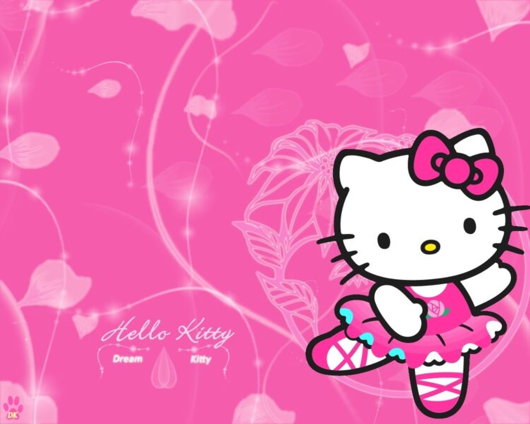 hình ảnh múa ba lê hello kitty