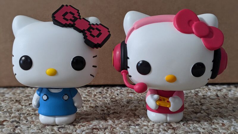 hình ảnh cặp song sinh hello kitty