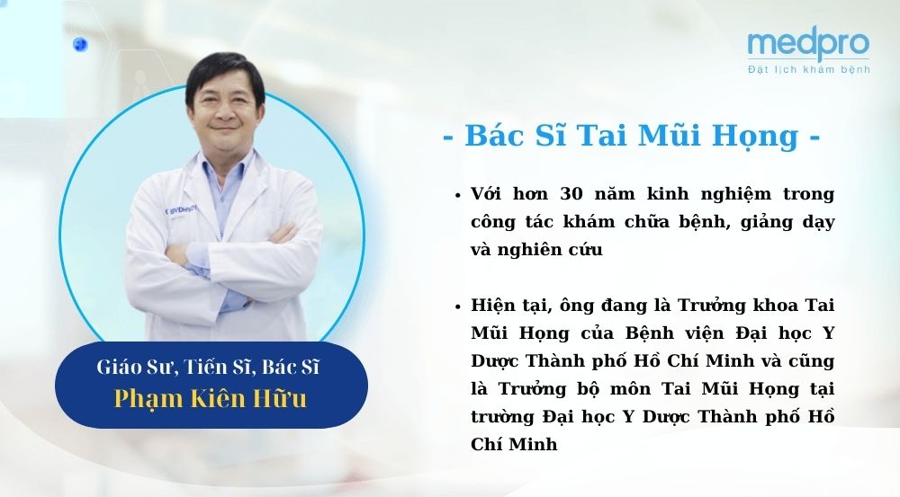 Giáo Sư, Tiến Sĩ, Bác Sĩ Phạm Kiên Hữu