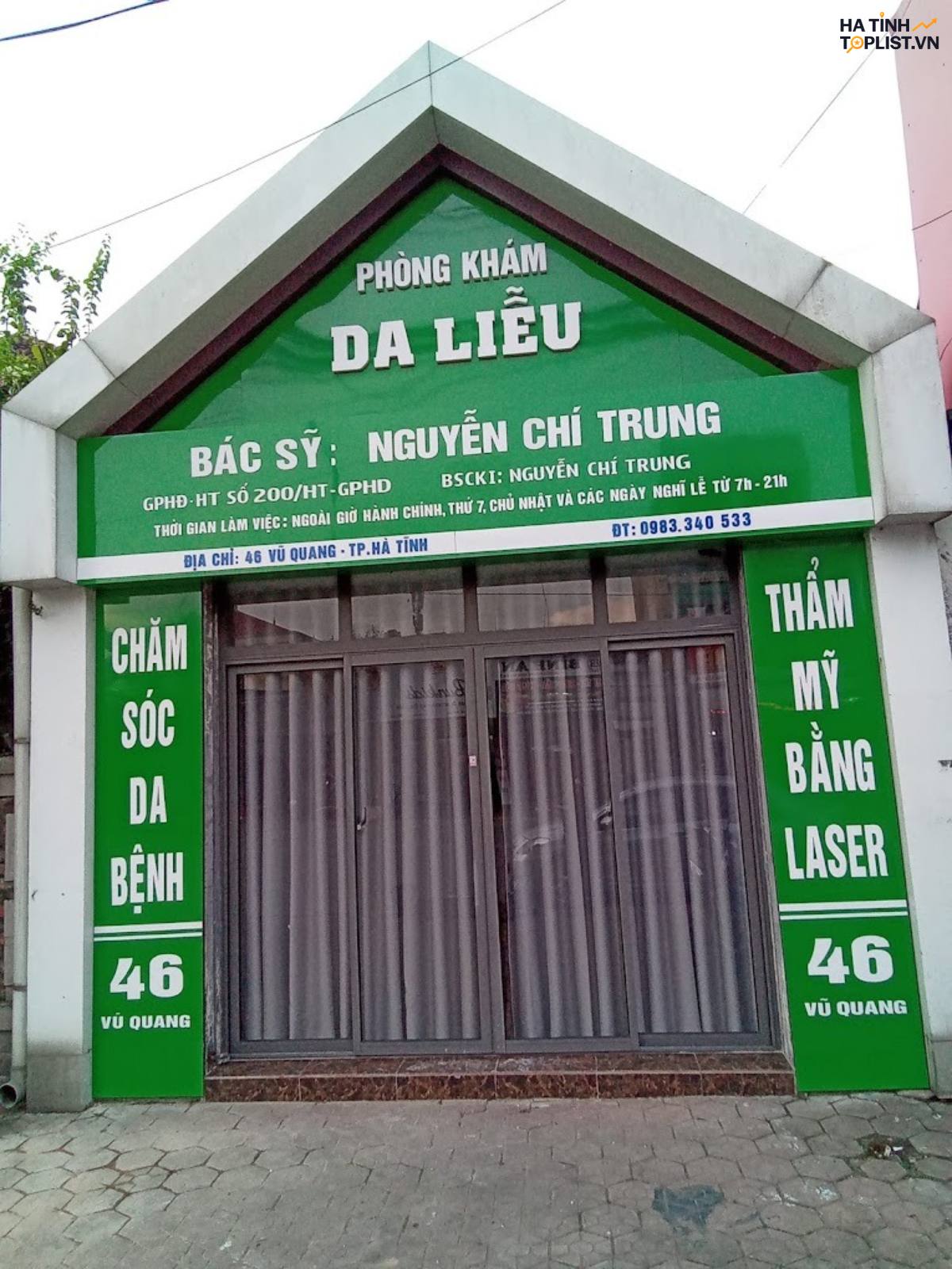 Phòng khám da liễu tại Hà Tĩnh