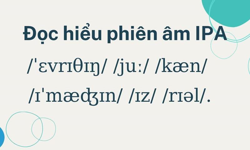 Bài tập phiên âm tiếng Anh IPA. (Ảnh: Internet)