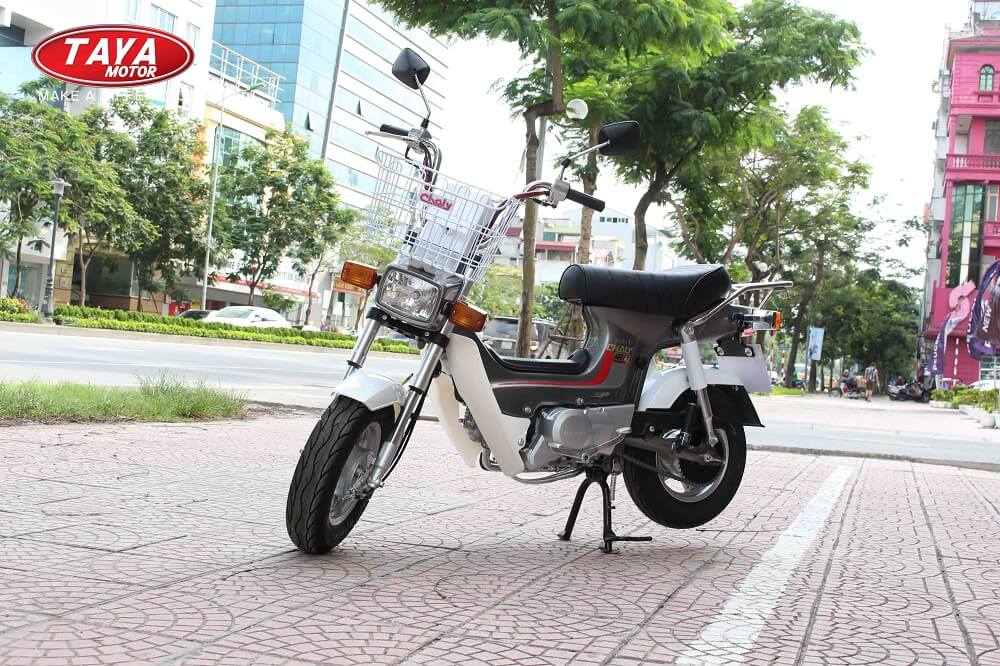 Xe máy chaly 50cc màu ghi