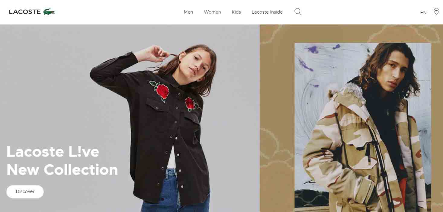 lacoste.com các trang web mua hàng tại mỹ