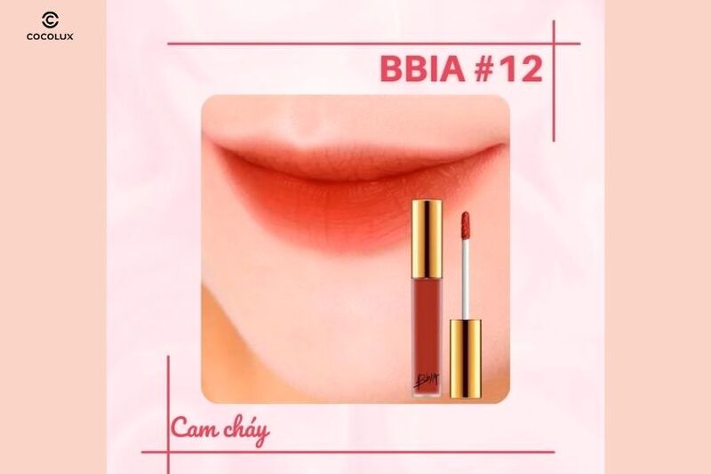 Son kem BBIA Last Lip Tint màu 12