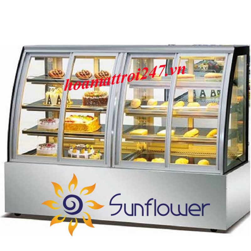 các dòng tủ bánh kem trưng bày chất lượng tốt nhất thì Sunflower là thương hiệu mang đến giá tốt nhất hiện nay