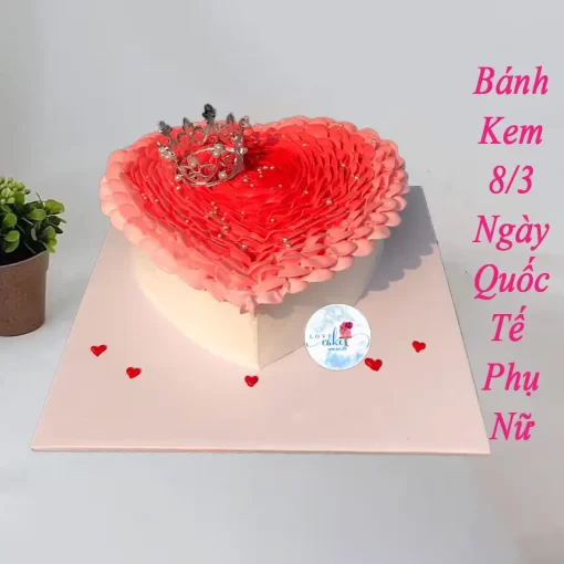 Bánh sinh nhật 8/3 ngày quốc tế phụ nữ