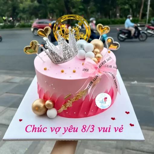 Bánh sinh nhật 8/3 cho vợ