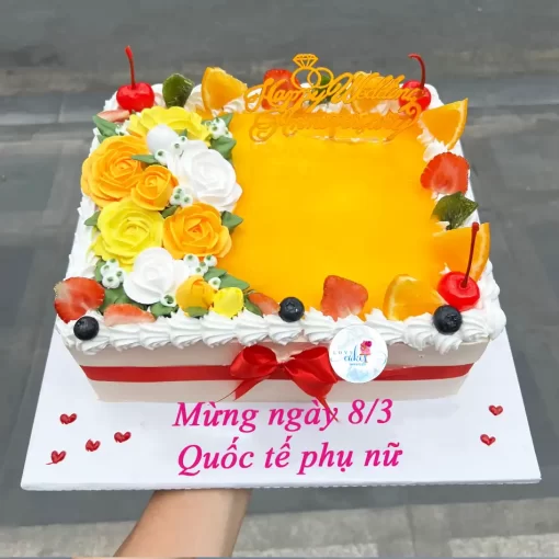 Bánh sinh nhật 8/3 quốc tế phụ nữ