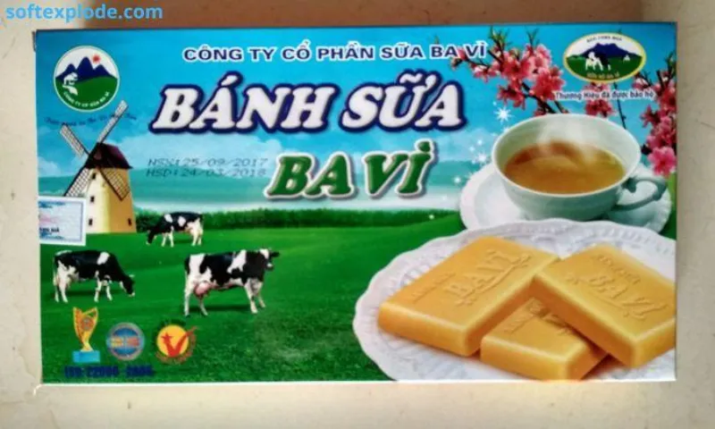 bánh sữa ba vì bao nhiêu calo