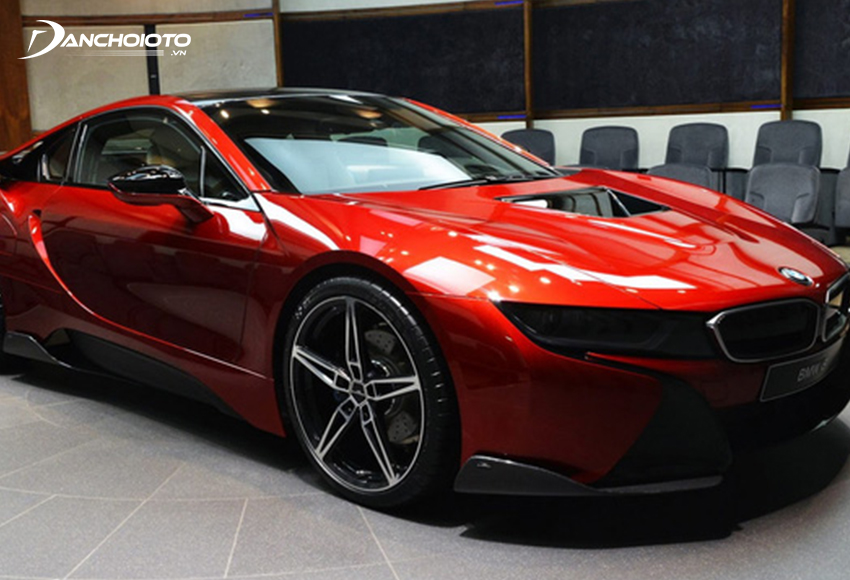 BMW i8 Protonic Red Edition màu đỏ Protonic