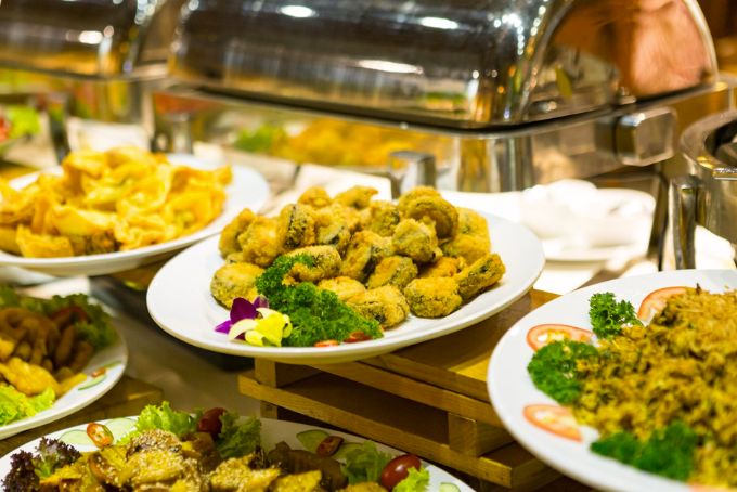 Quán buffet chay Hà Nội Hương Thiên