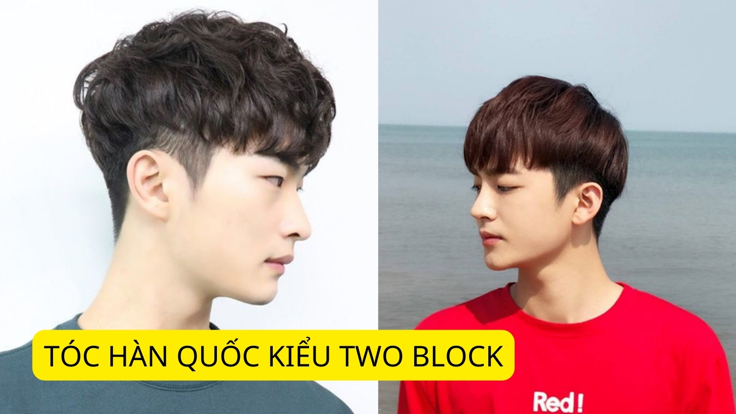 tóc hàn quốc kiểu two block