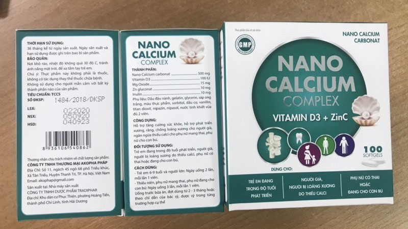 Nano Calci Complex được các chuyên gia đánh giá rất cao về hiệu quả và chất lượng.