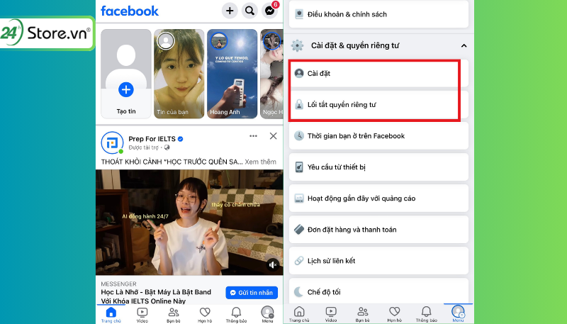 Cách ẩn bạn bè trên facebook