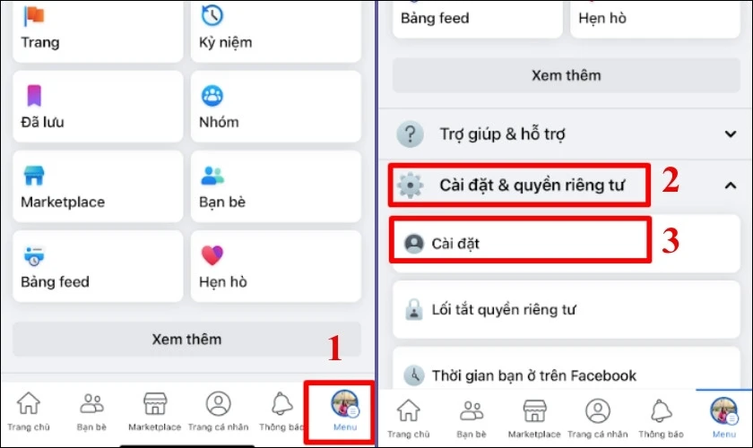 Cách ẩn bạn bè và người theo dõi trên Facebook bằng điện thoại