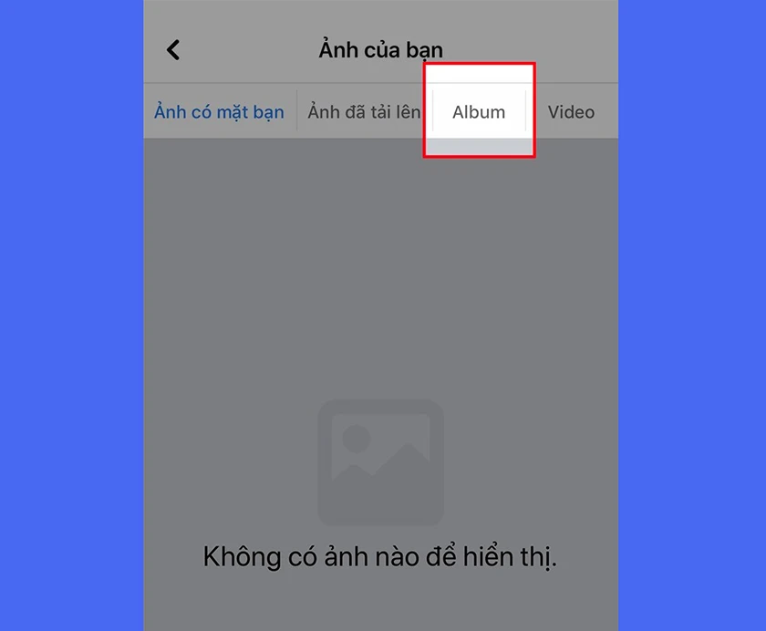 cách ẩn tất cả ảnh trên facebook trên điện thoại