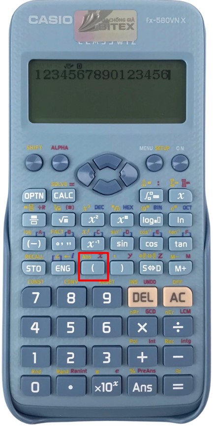 Cách bấm giá trị tuyệt đối trên máy tính Casio FX 580VNX