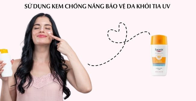 Sử dụng kem dưỡng ẩm chăm sóc da ban ngày