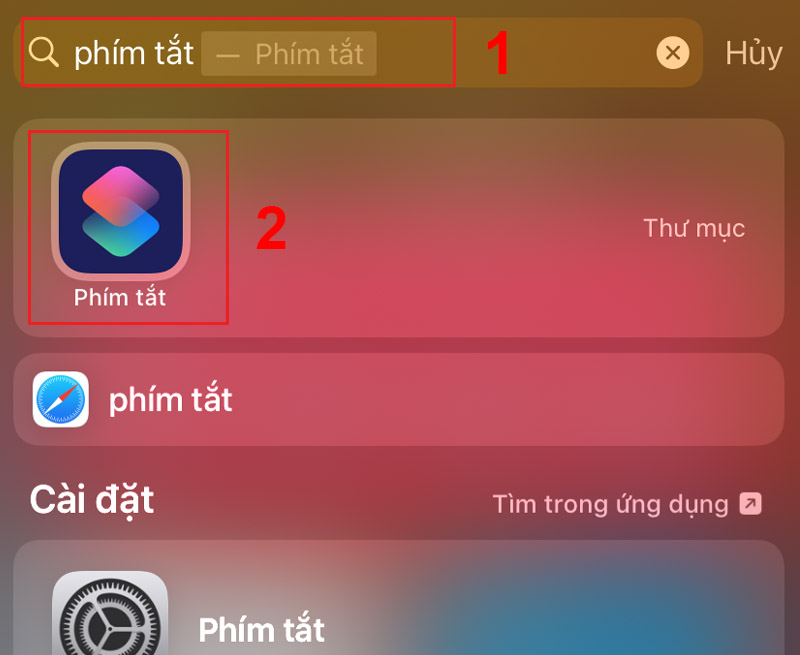 cach su dung phim tat tren iphone