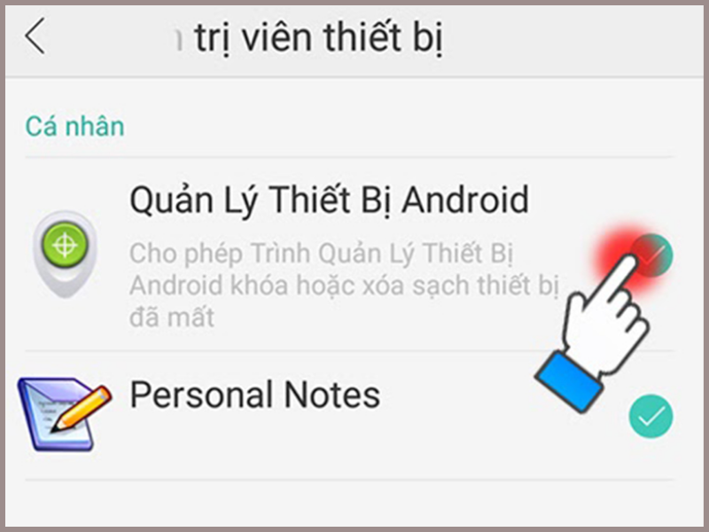 Quản trị viên thiết bị