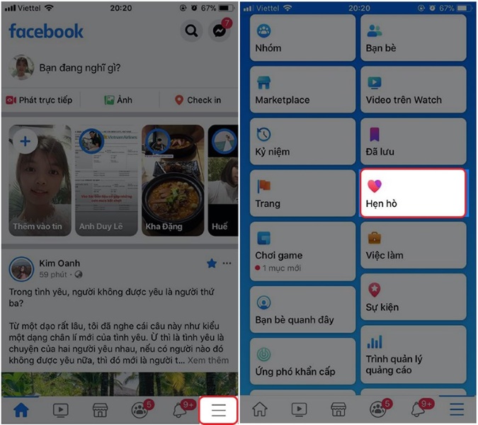 tính năng hẹn hò trên facebook 3