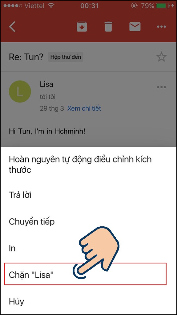 Chọn Chặn