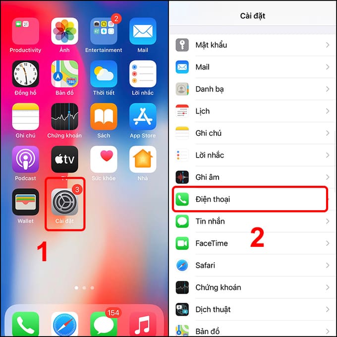 Cách bỏ chặn cuộc gọi trên iPhone