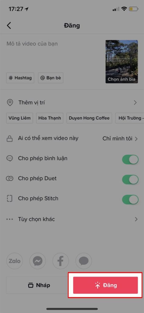 cách làm chữ chạy trên tiktok