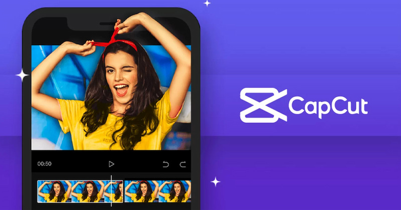Ứng dụng Capcut trên điện thoại