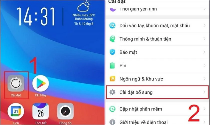 Cách thay đổi kiểu chữ trên điện thoại OPPO - 5