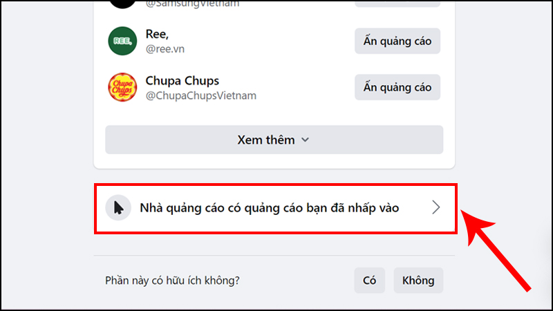 Nhấn chỉnh sửa để thay đổi quyền truy cập