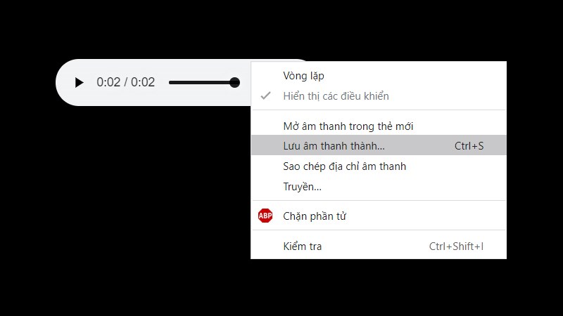 Click chuột phải vào code