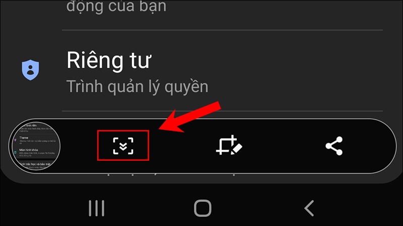 cách chụp màn hình Samsung A23