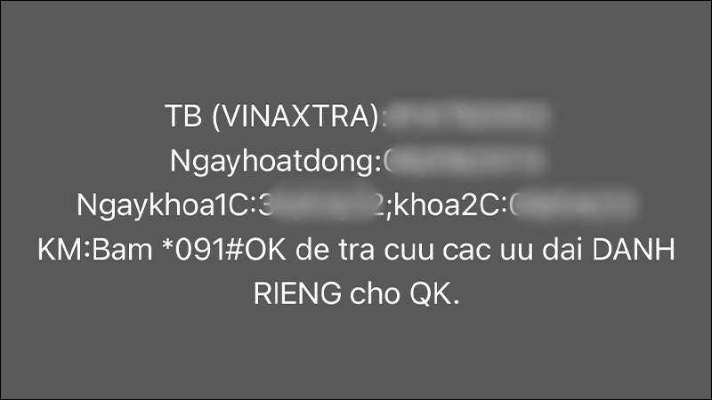 Thuê bao Vietnamobile có thể gọi đến số 123 hoặc 789 để kiểm tra số điện thoại