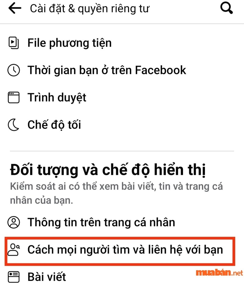 Cách bật chế độ công khai bạn bè trên Facebook