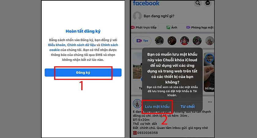 Cách lập tài khoản Facebook bằng điện thoại