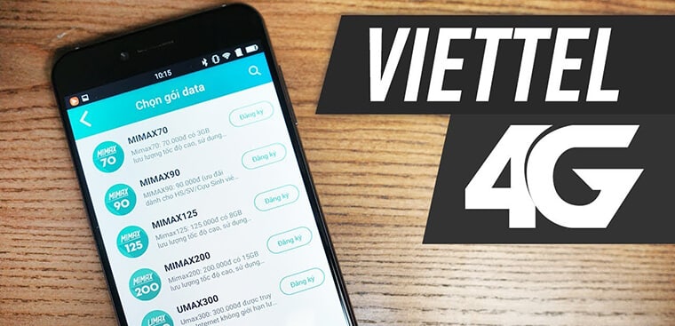 Cách đăng ký 4G Viettel giá rẻ từ 5K 20K có ngay data tốc độ cao