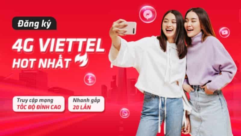 Cách đăng ký 4G Viettel giá rẻ từ 5K 20K có ngay data tốc độ cao