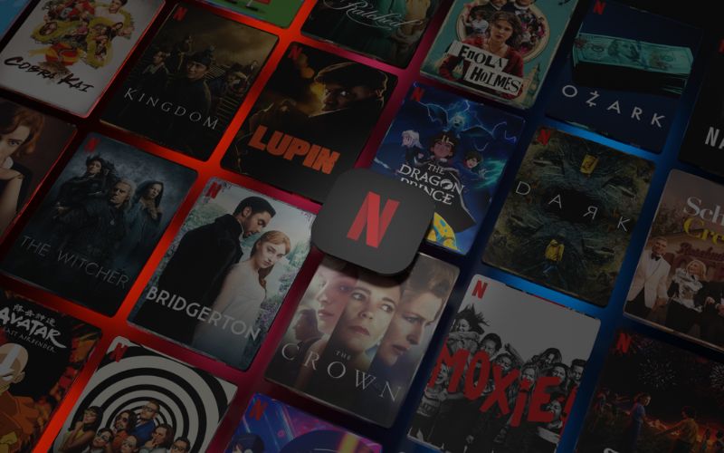 Netflix là dịch vụ giải trí với kho tài nguyên phim ảnh khổng lồ