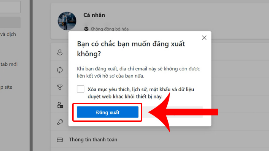 Cách đăng xuất tài khoản Google trên thiết bị khác