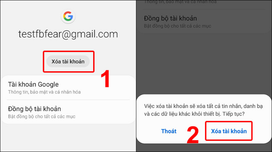 Cách đăng xuất tài khoản Google trên thiết bị khác