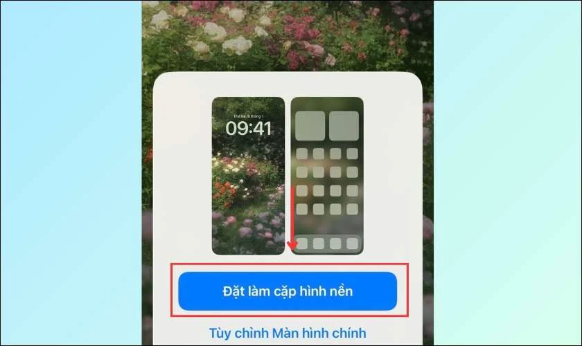 Cách tạo nhiều hình nền trên iPhone